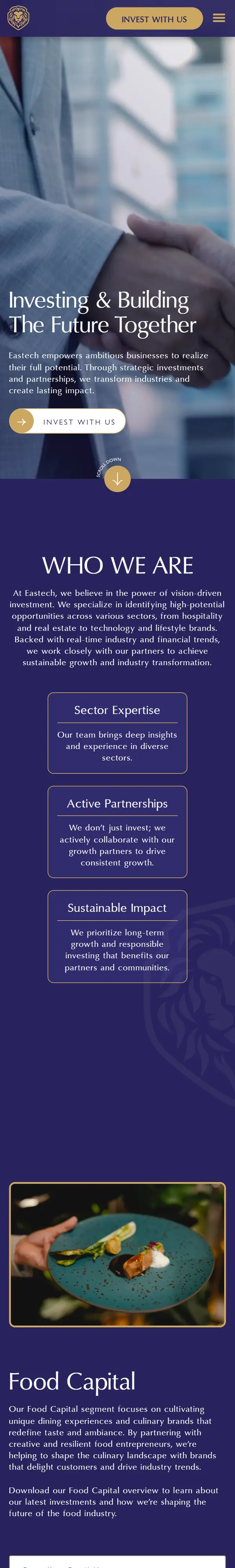 Eastech Assets on a phone
